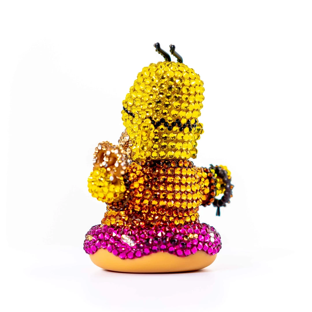 The Simpsons Crystal Homer Buddha By Kidrobot X Simpsons Embellished With Crystals From Swarovski®