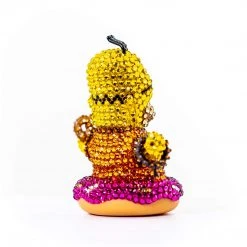 The Simpsons Crystal Homer Buddha By Kidrobot X Simpsons Embellished With Crystals From Swarovski®