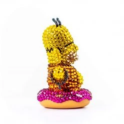 The Simpsons Crystal Homer Buddha By Kidrobot X Simpsons Embellished With Crystals From Swarovski®