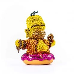 The Simpsons Crystal Homer Buddha By Kidrobot X Simpsons Embellished With Crystals From Swarovski®