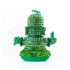 Crystal Jade Homer Buddha By Kidrobot X Simpsons Embellished With Crystals From Swarovski® The Simpsons