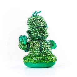 Crystal Jade Homer Buddha By Kidrobot X Simpsons Embellished With Crystals From Swarovski® The Simpsons