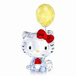 Hello Kitty Balloon Crystal Sculpture By Swarovski