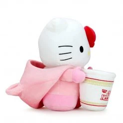 Hello Kitty Nissin Cup Noodle Pork Cup Medium Plush By Kidrobot
