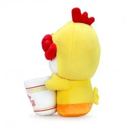 Hello Kitty Nissin Cup Noodle Chicken Cup Medium Plush By Kidrobot