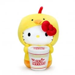 Hello Kitty Nissin Cup Noodle Chicken Cup Medium Plush By Kidrobot