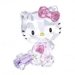 Hello Kitty Traveler Crystal Sculpture By Swarovski