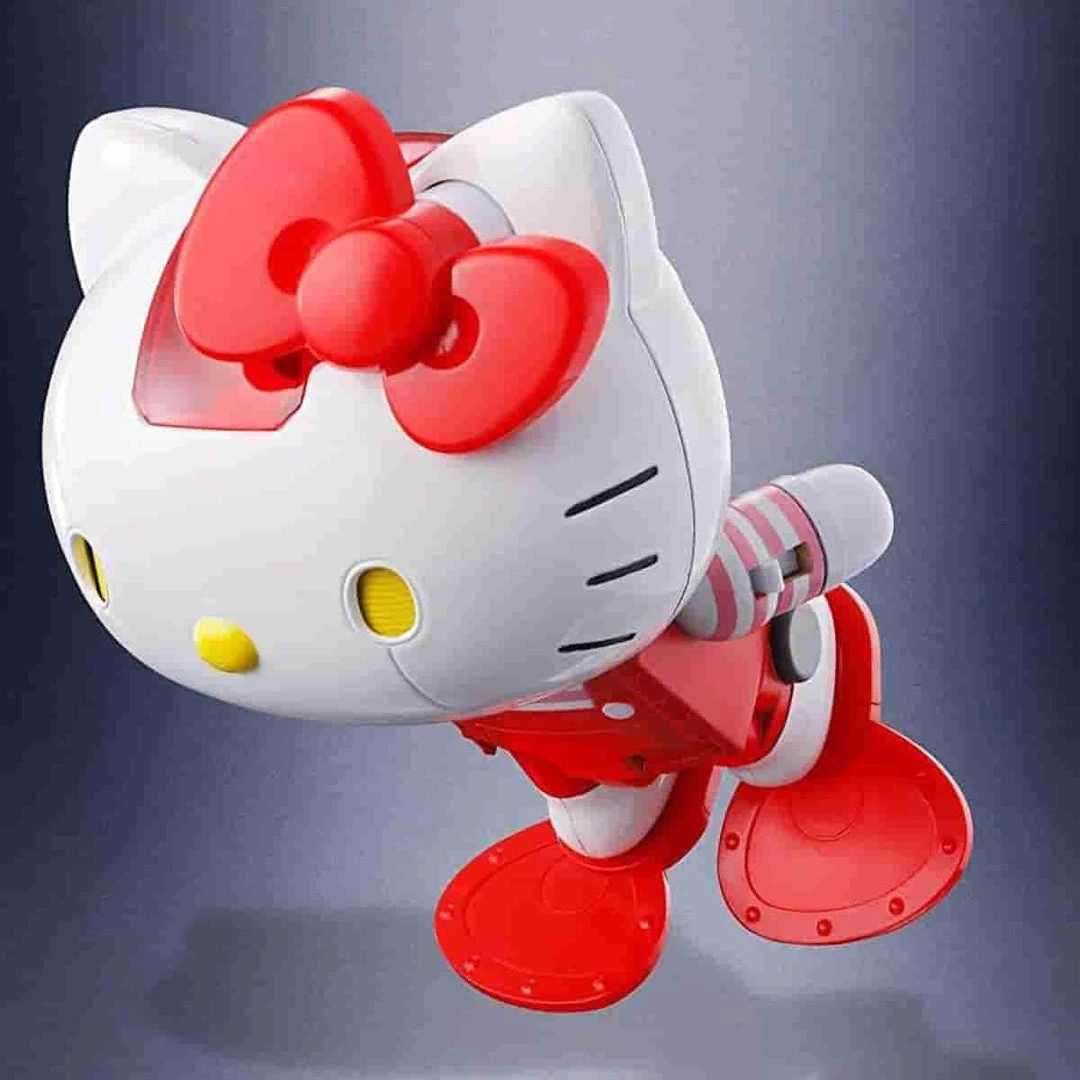Hello Kitty Red Stripe Figure By Bandai - Absolute Chogokin