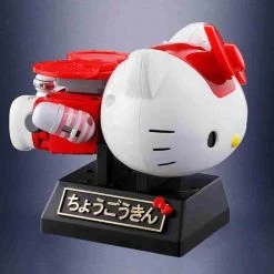Hello Kitty Red Stripe Figure By Bandai - Absolute Chogokin
