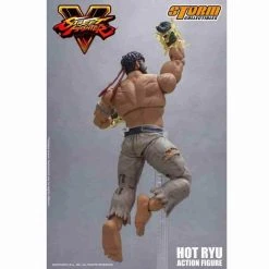 Hot Ryu Street Fighter V 1:12 Action Figure By Storm Collectibles