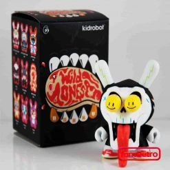 Hype Death Now - Wild Ones 3" Dunny Vinyl Mini Figure By Kidrobot
