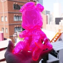 Piggums Neon PK Sofubi Frank Kozik X Black Book Toy