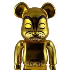 Medicom Toys Indiana Jones Golden Idol 2008 Bearbrick 400% By Medicom Toy