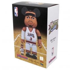 Medicom Toys Allen Iverson Philadelphia Sixers 400% + 100% Bearbrick Combo By Medicom