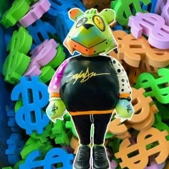 IamRetro.com Top Shelf JP Money Bear By King Saladeen X Pop Life