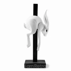 Jumper Art Figure In White Finish By Colus X Kidrobot