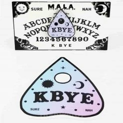 K-Bye Ouija Enamel Pin & Sticker Combo By Mala