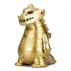 Gold Mecha Godzilla 8" Medium Vinyl Figure By Godzilla X Kidrobot Exclusive