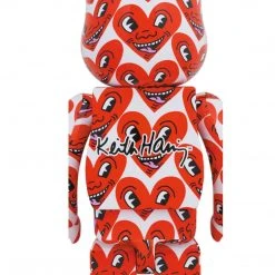 Keith Haring #6 1000% Bearbrick By Medicom Toys
