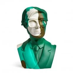 Andy Warhol - Green Camouflage 12" Bust Vinyl Figure Sculpture By Kidrobot
