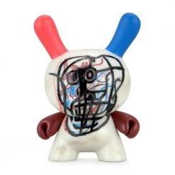 IamRetro.com Jean-Michel Basquiat Faces Dunny Series 2 By Kidrobot Blind Box (Single)