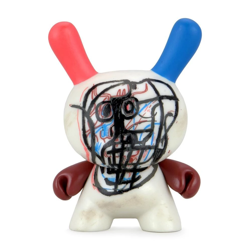IamRetro.com Jean-Michel Basquiat Faces Dunny Series 2 By Kidrobot Blind Box (Single)