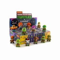 TMNT - Shell Shock Vinyl Mini Series 2 - Display Case Contains 20 Blind Boxes By Kidrobot
