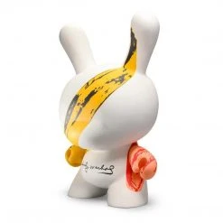 Andy Warhol Banana Dunny 20" Fiberglass Sculpture By Kidrobot