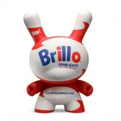 Andy Warhol Brillo Dunny 20" Fiberglass Sculpture By Kidrobot