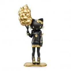 Golden Gloom Nostalgia Hello Kitty 9" Art Figure By Candie Bolton X Kidrobot Exclusive