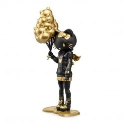 Golden Gloom Nostalgia Hello Kitty 9" Art Figure By Candie Bolton X Kidrobot Exclusive