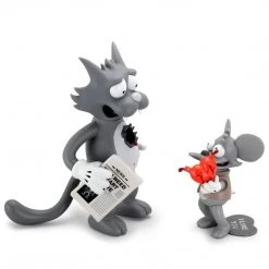 Itchy And Scratchy Vintage Edition By The Simpsons X Kidrobot