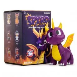 Spyro The Dragon Mini 3" Vinyl Series By Kidrobot Full Display Case 24pcs