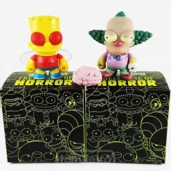 Bart Fly + Krusty 3" Mini Bundle Pack - Simpsons Treehouse Of Horrors X Kidrobot