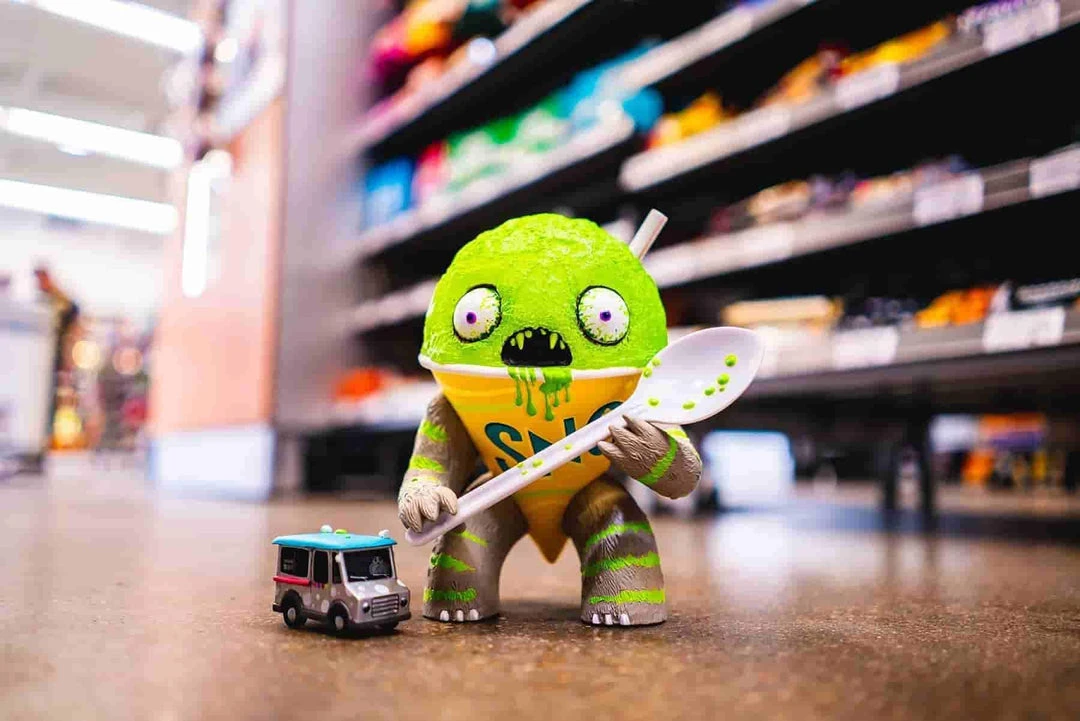 Abominable Snow Cone LIME Flavored By Jason Limon X Martian Toys