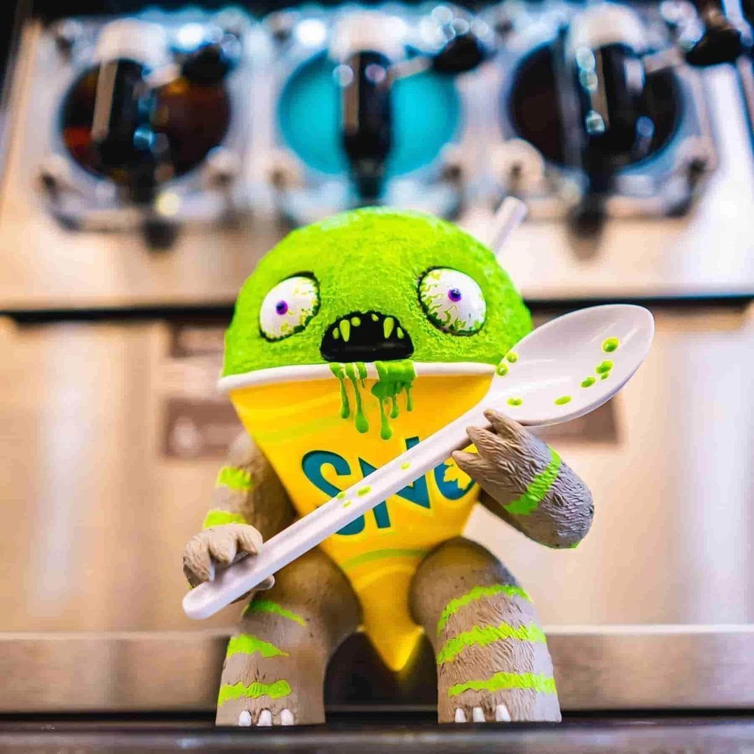 Abominable Snow Cone LIME Flavored By Jason Limon X Martian Toys