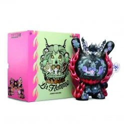 La Flamme Black Version 8-inch Dunny By Junko Mizuno X Kidrobot Exclusive'