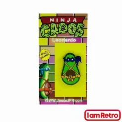 Jesse JFR Pins & Patches Leonardo Ninja Cados 1.25" Hard Enamel Pin By JesseJFR