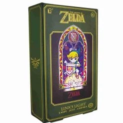 Nintendo Legend Of Zelda: Link's Wind Waker Stained Glass Window Light - Official Nintendo