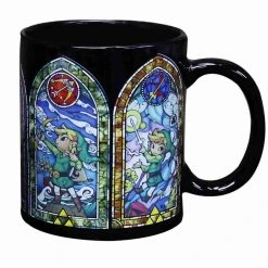 The Legend Of Zelda: Link Wind Waker Heat Changing Mug Official Nintendo