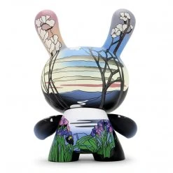 Magnolias And Irisis By Louis C. Tiffany 8-inch MET Dunny By Kidrobot