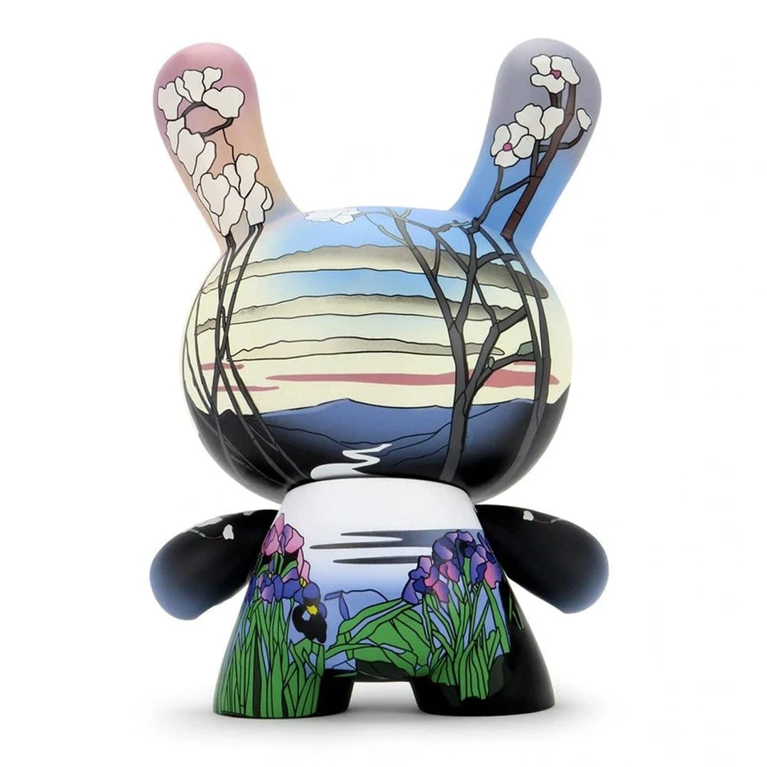 Magnolias And Irisis By Louis C. Tiffany 8-inch MET Dunny By Kidrobot