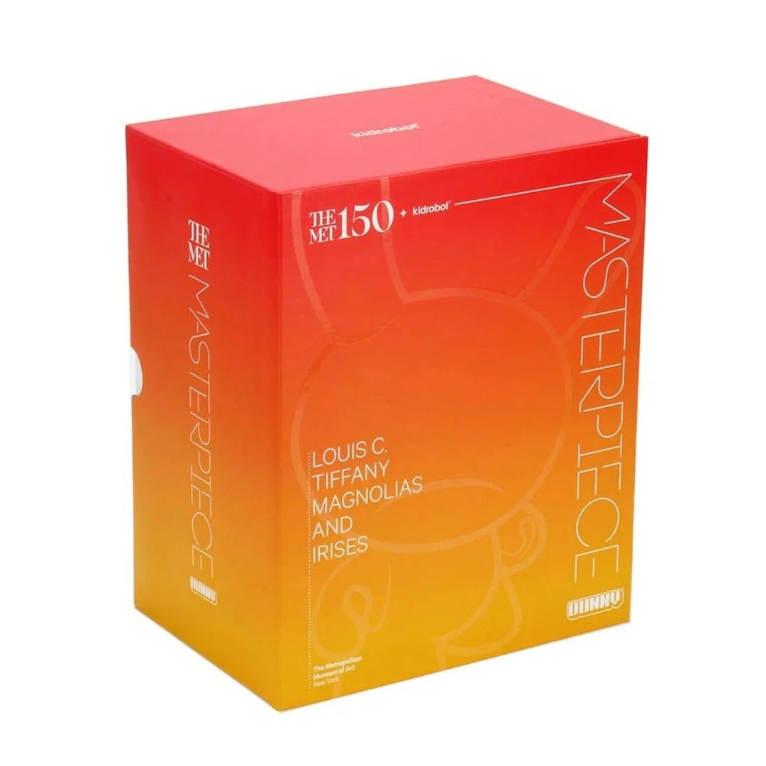 Magnolias And Irisis By Louis C. Tiffany 8-inch MET Dunny By Kidrobot