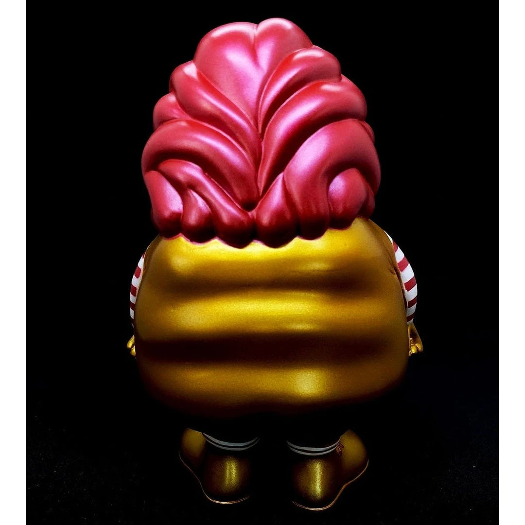 MC Supersized Gold Glitter Skull By Toy Tokyo X Secret Base - W Logo
