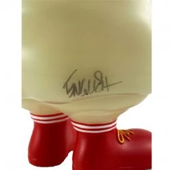 MC SuperSized White W/ Red GID Glow In Dark Sofubi Secret Base X Toy Tokyo By Ron English