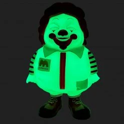 MC SuperSized White W/ Red GID Glow In Dark Sofubi Secret Base X Toy Tokyo By Ron English