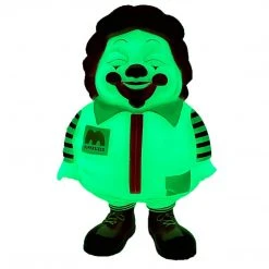 MC SuperSized White W/ Red GID Glow In Dark Sofubi Secret Base X Toy Tokyo By Ron English