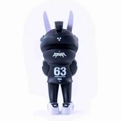 MEGA TEQ 63 Black - 12.5 Inch Medium Art Figure By Martian Toys X Quiccs