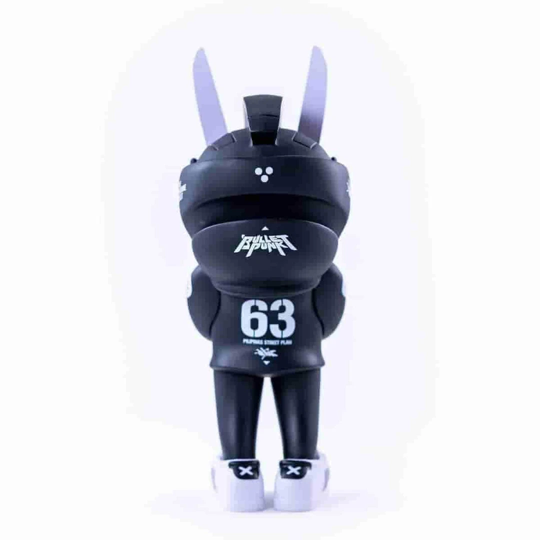 MEGA TEQ 63 Black - 12.5 Inch Medium Art Figure By Martian Toys X Quiccs