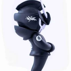 MEGA TEQ 63 Black - 12.5 Inch Medium Art Figure By Martian Toys X Quiccs